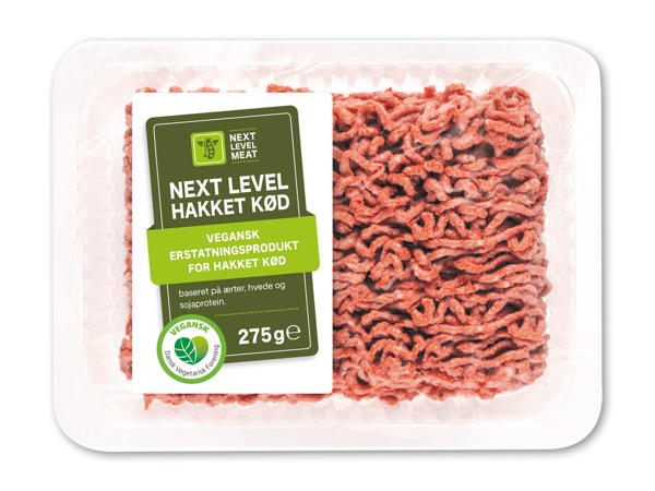 Vegansk burger eller hakket