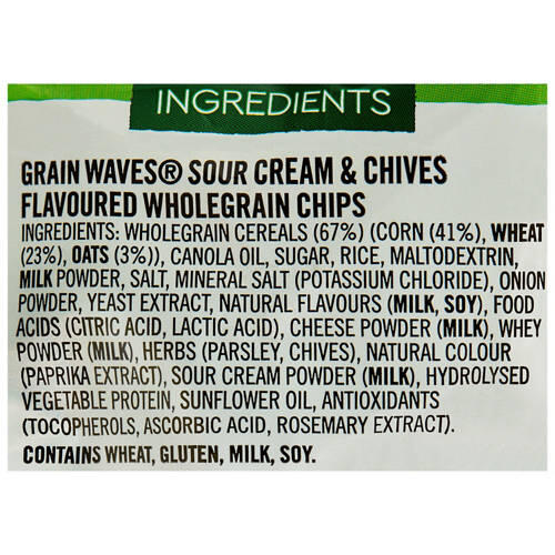 Sour Cream & Chives 170g