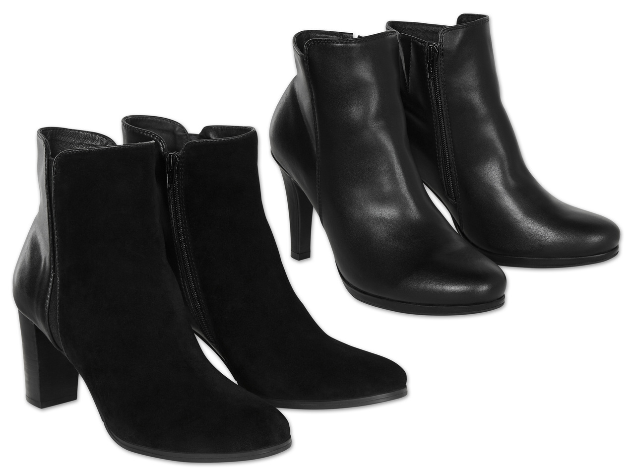 ESMARA(R) Damen Leder-Stiefeletten1
