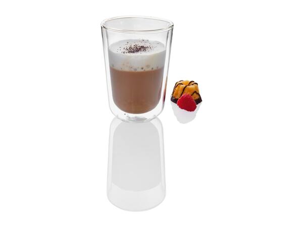 Livarno Home Cappuccino Glasses - 3 Pack