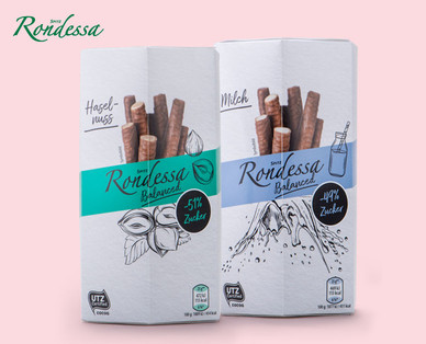 RONDESSA Waffelröllchen, zuckerreduziert