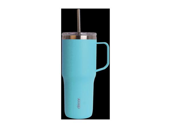 Décor 880ml XL Travel Tumbler - Blue