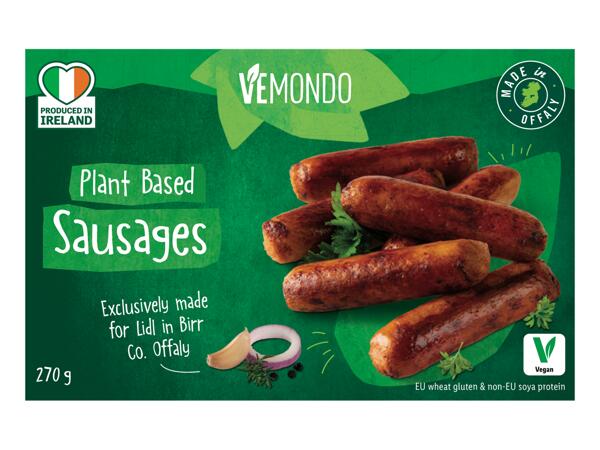 6 Plant Based Vegan Sausages