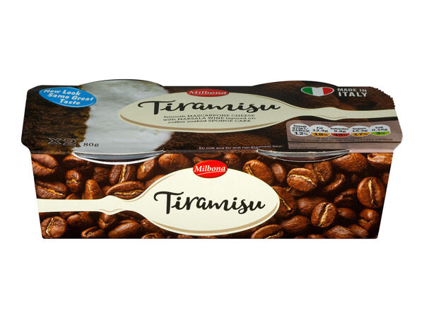 Milbona Tiramisu / Profiteroles