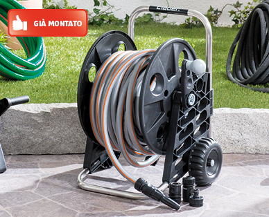 Set carrello avvolgitubo CLABER