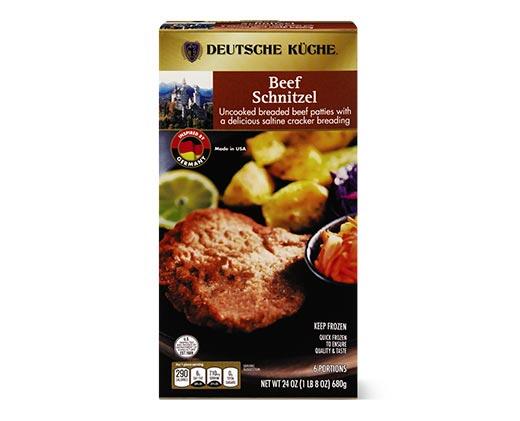 Deutsche Küche 
 Beef Schnitzel