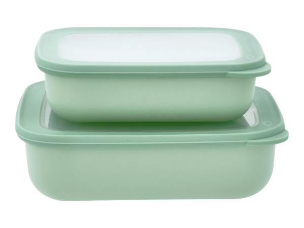 Rectangular Food Storage Container Set - 2 Pack