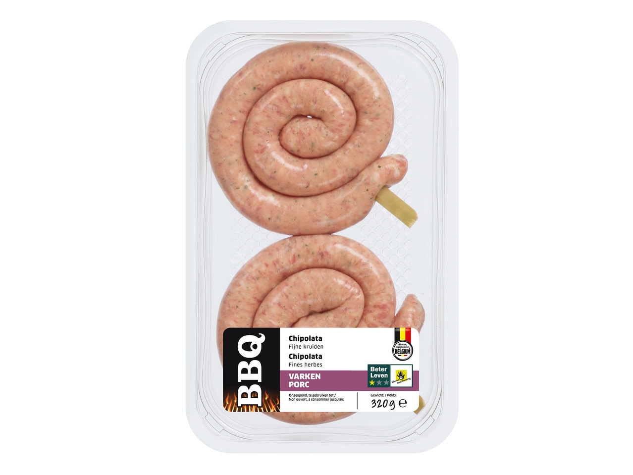 Chipolata met fijne kruiden
