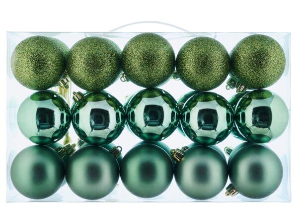 Christmas Baubles, 30 Pieces