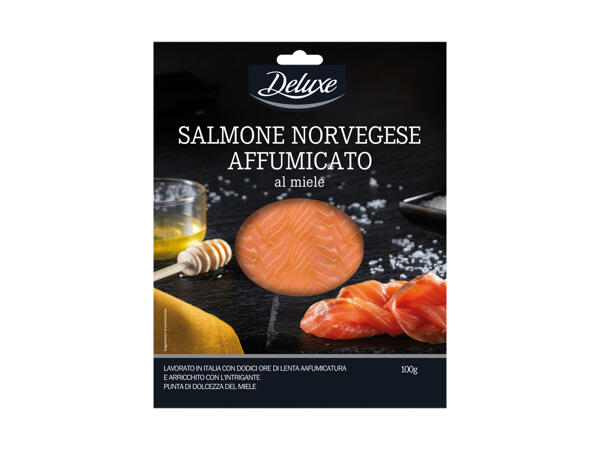 Smoked Norwegian Salmon with Honey