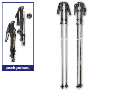 Bastoncini per escursioni ripiegabili ADVENTURIDGE(R)