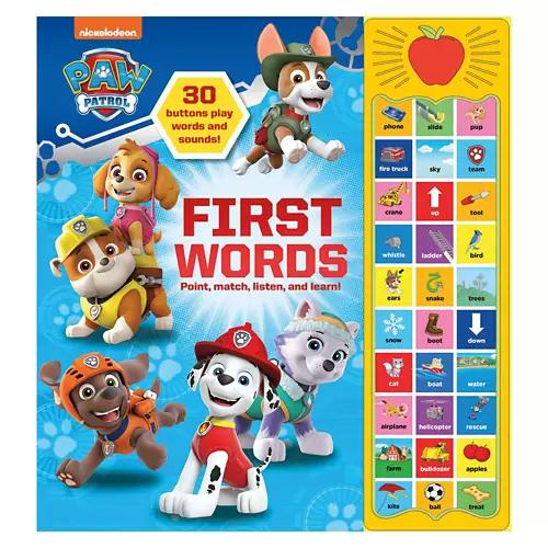 Children's First Words Sound Book - PAW Patrol