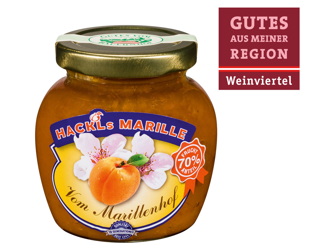 GUTES AUS MEINER REGION Marillen Leichtkonfitüre