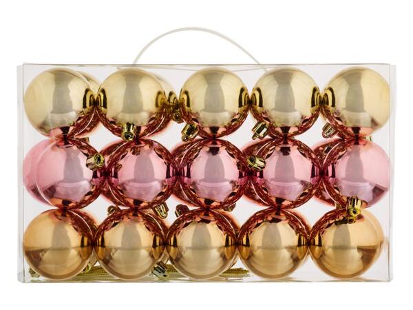 Christmas Baubles, 30 pieces