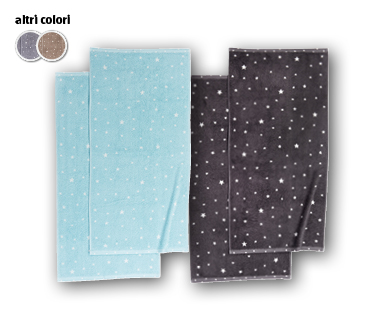 Serie di asciugamani di spugna "Stelle" MY LIVING STYLE