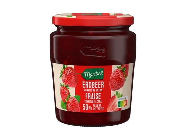 Erdbeer-Konfitüre extra