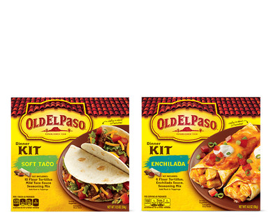 Old El Paso Soft Taco or Enchilada Kits