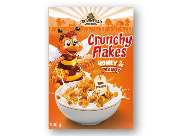 CROWNFIELD Choco moons eller crunchy flakes