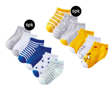 Infant Socks 6pk