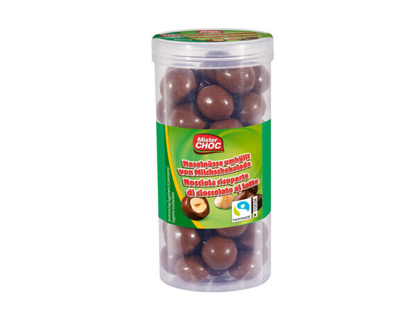 Hazelnuts/Almonds Coated in Milk Chocolate
