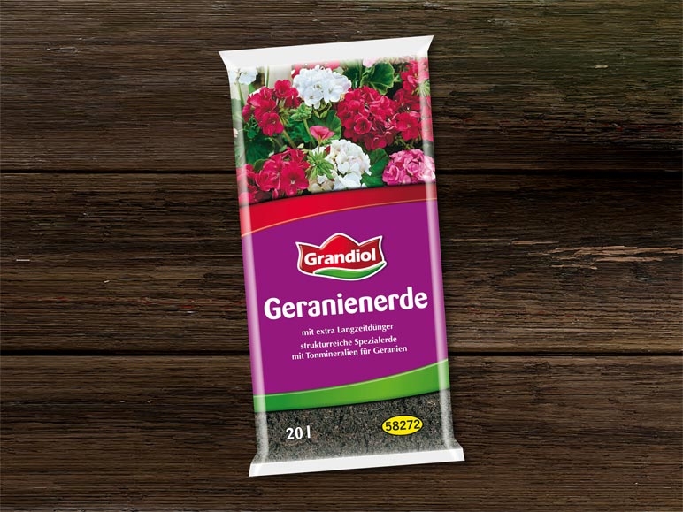 Terreau pour géraniums, 20 l (dès 10.3.)