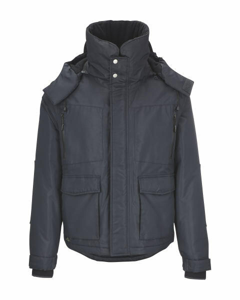 Crane Black Padded Fishing Jacket