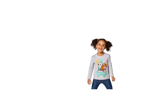 Girls' long-sleeve top "Gabby's Dollhouse, Paw Patrol"