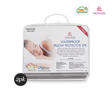 Waterproof Pillow Protector 2 Pack