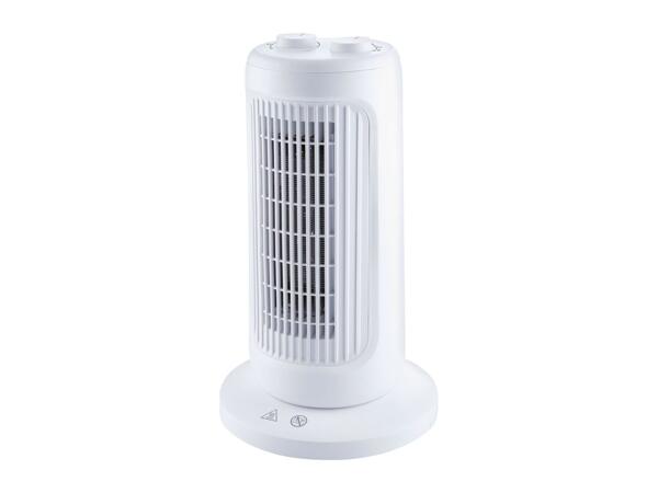 Silvercrest Tower Fan Heater - White