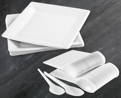 Vaisselle jetable BBQ