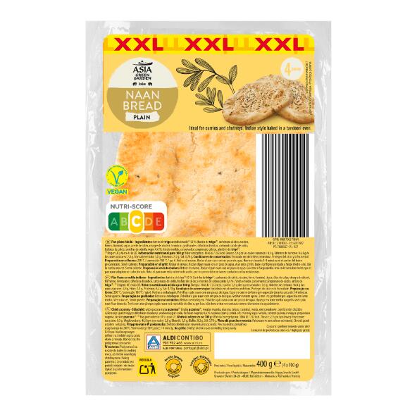 ASIA GREEN GARDEN(R) 				XXL-Naan-Brot