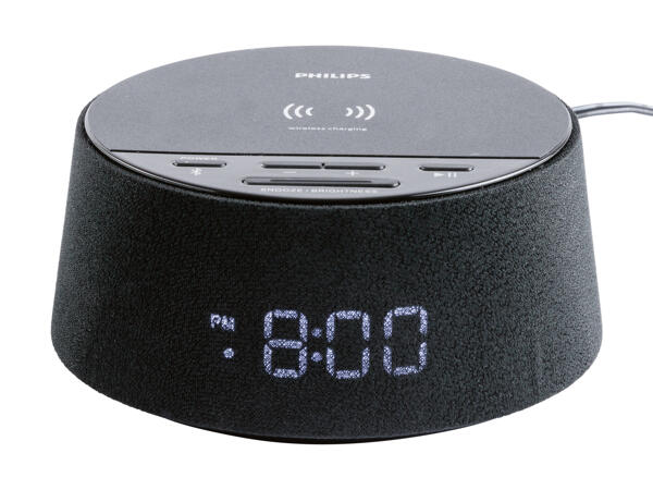 Philips Radio-réveil avec fonction Qi