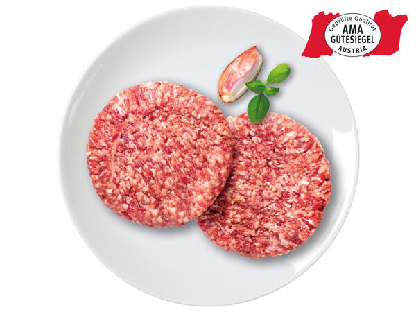Frische Hamburger Patties