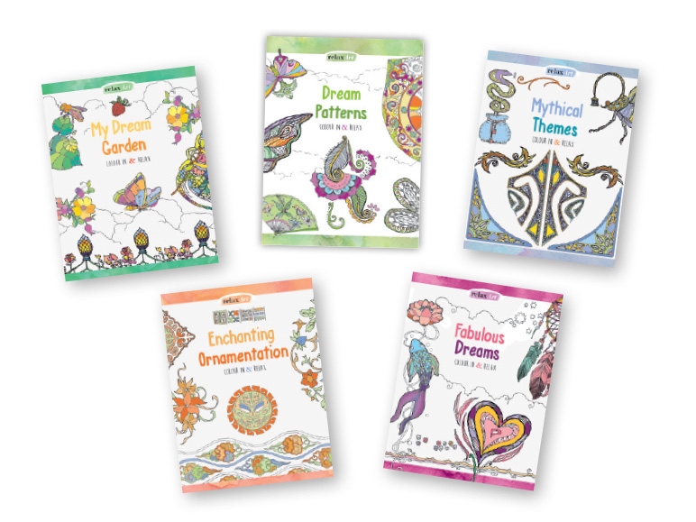 Adult Colouring Books