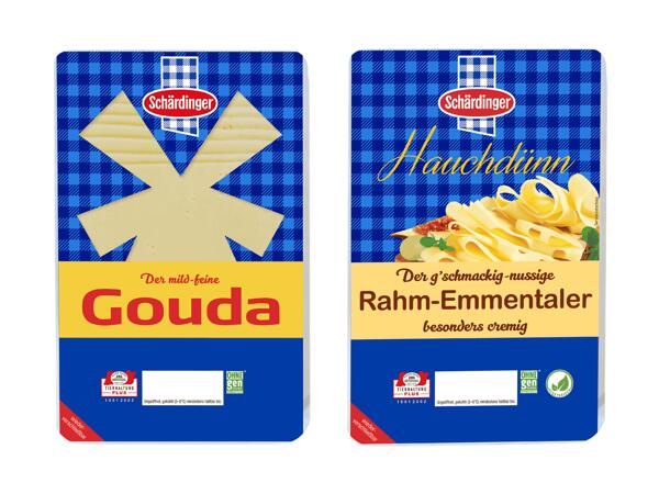Käseaufschnitt
