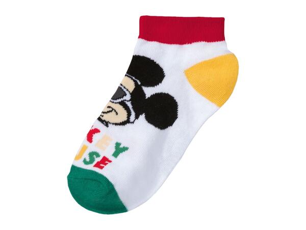 Kids' Disney Trainer Socks - 3 Pairs
