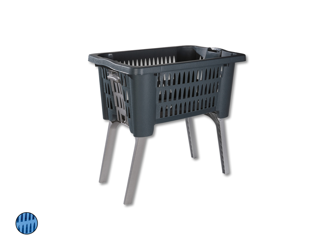 Corbeille à linge sur pieds, 38 l