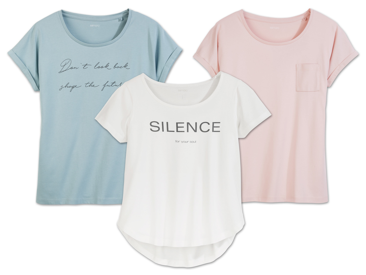 ESMARA(R)PURE COLLECTION Damen T-Shirt1