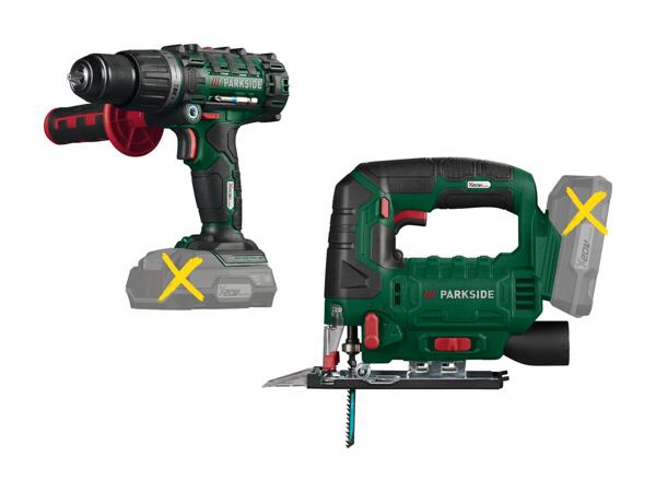 PARKSIDE(R) 3i1 batteridreven slagbore- og skruemaskine/​Pendulstiksav 20 V