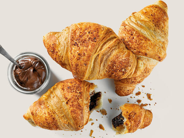 Nuss-Nougat-Croissant
