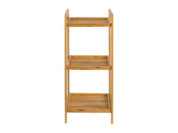 Livarno Bamboo Shelving Unit