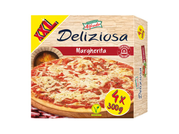 Trattoria Alfredo Stonebaked Margherita Pizza1