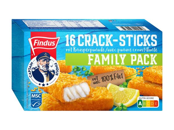 Bâtonnets croquants Findus MSC