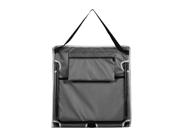 Grey Crivit Beach Lounger