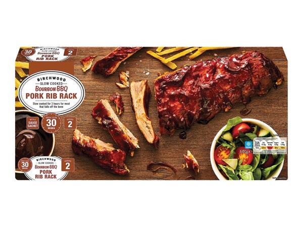 Bourbon BBQ Pork Rib Rack
