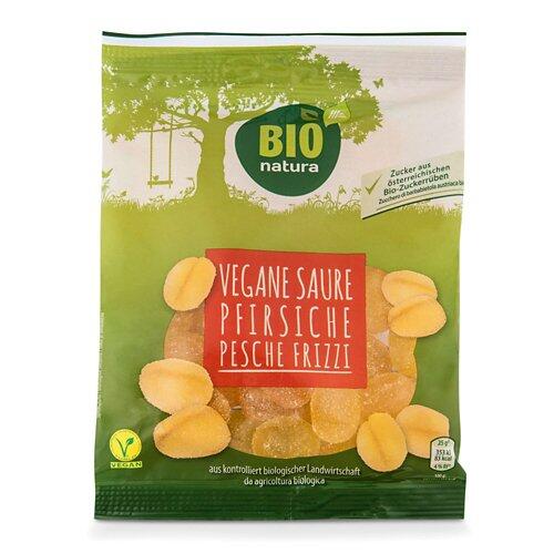 BIO NATURA BIO-Fruchtgummi, Saure Pfirsiche