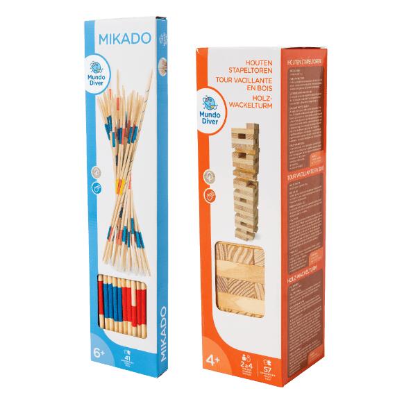 Mikado ou tour à empiler