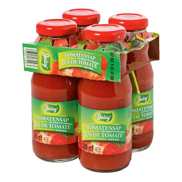 Tomatensap, 4 st.