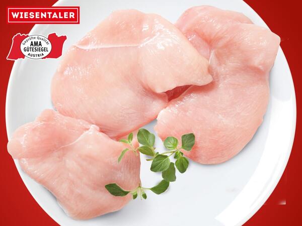 Frische Maishendl-Minuten-Schnitzel