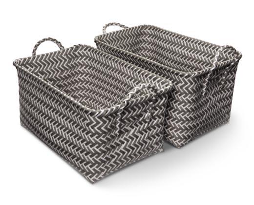 Huntington Home 
 Zigzag Storage Basket